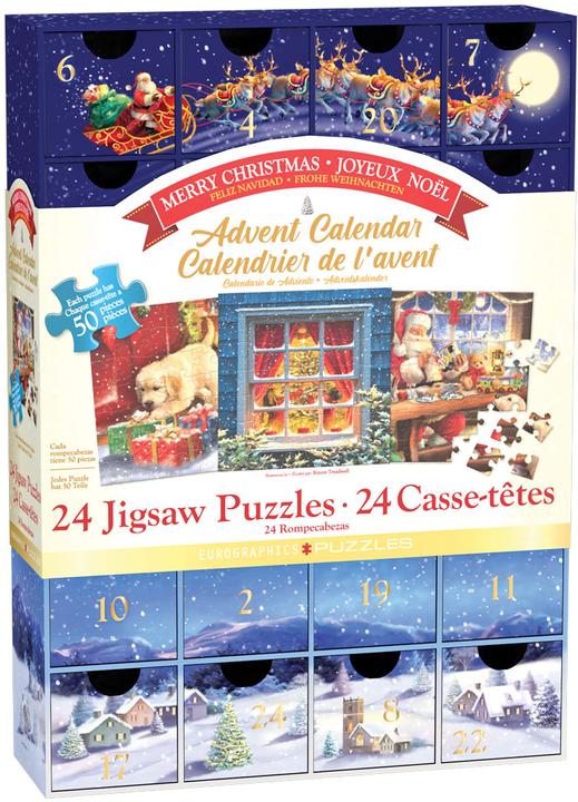 Actual product image Eurographics Puzzle Adventkalender - Frohe Weihnachten