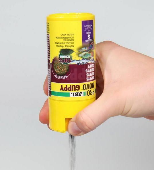 Image du produit JBL Aquaristik und Terraristik ProNovo GUPPY GRANO S 100ml CLICK (Guppies, 100 ml)