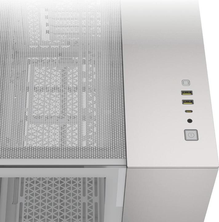 Immagine prodotto Corsair 2500X (bianco/alluminio, vetro temperato x 2) (mATX, Mini-ITX, ATX)