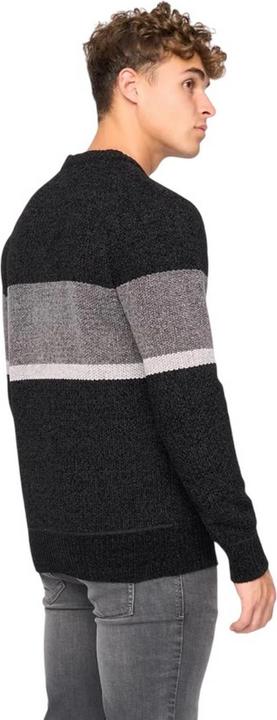 Actual product image Bewley & Ritch Mens Kirkman Knitted Crew Neck Sweatshirt (L)