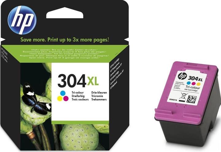 Actual product image HP 304xl (M, C, Y)