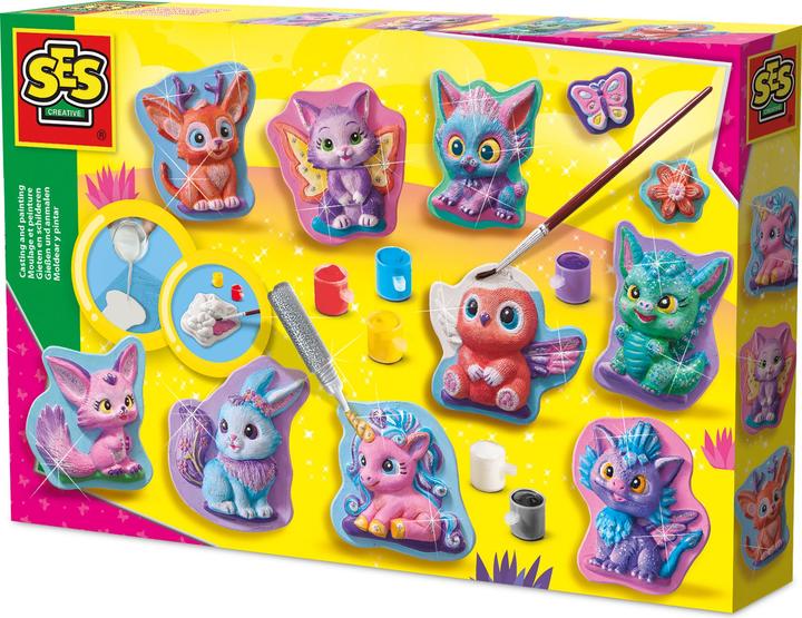 Actual product image Ses Gips Gieβen und anmalen - Niedliche Fantasy-Figuren