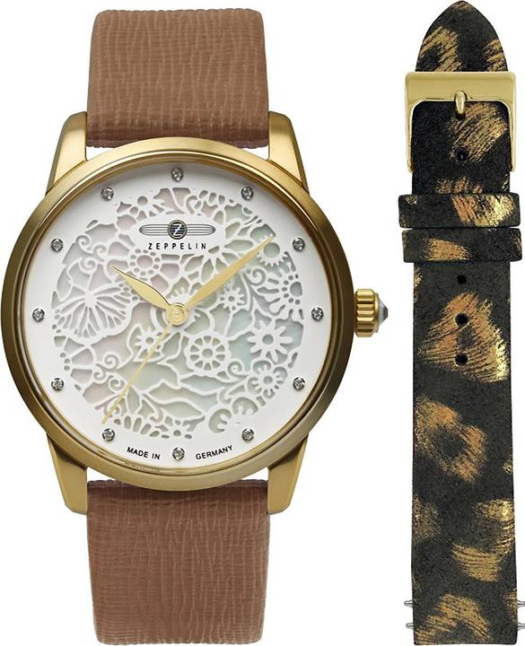 Actual product image Zeppelin 7345-1 set Princess of the Sky (Analogue wristwatch)