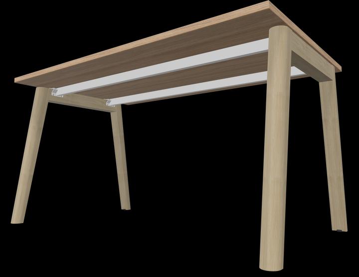 Actual product image Narbutas Nova Wood desk (1400 x 800 x 740 mm)