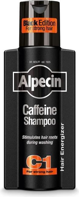 Produktbild Alpecin Coffein C1 Black, Shampoo, 250 ml (250 ml, Flüssiges Shampoo)