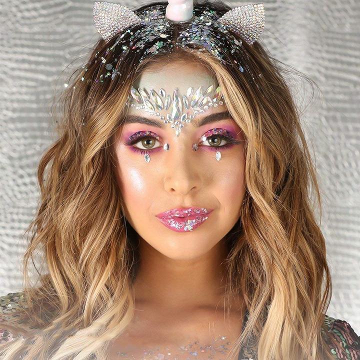 Immagine prodotto PhoneLook Adesivi per il festival e l'aria aperta Adesivi per il viso Glitter Diamonds Tattoo Style 7
