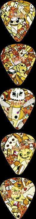 Image du produit Keiki Set de médiators design (5 x, 0.71 mm)