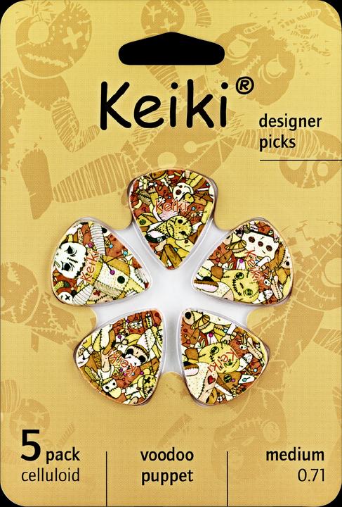 Image du produit Keiki Set de médiators design (5 x, 0.71 mm)