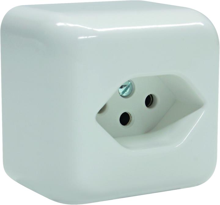 Mica AP Steckdose T13 weiss