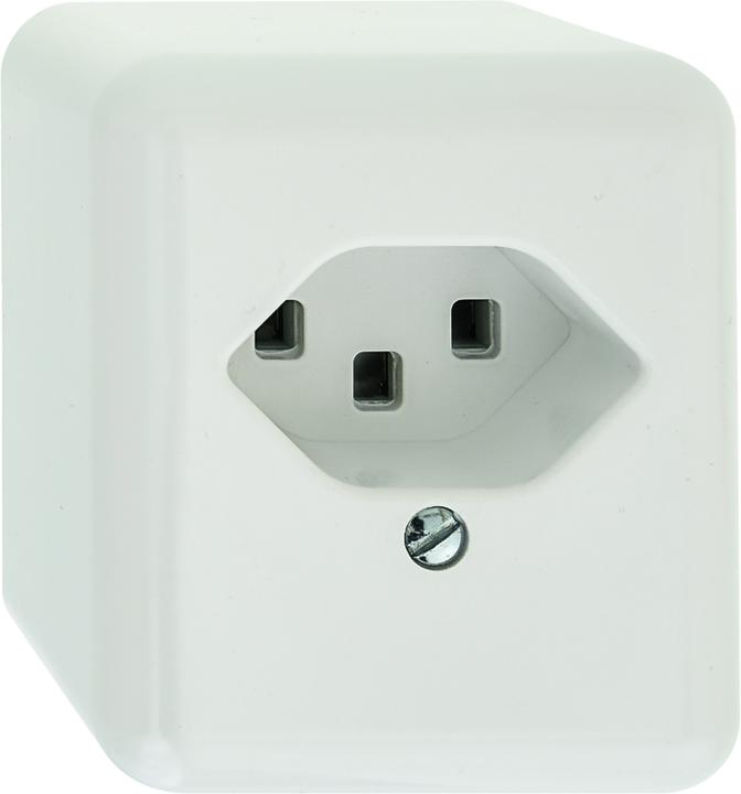 Produktbild Mica AP Steckdose T23 weiss