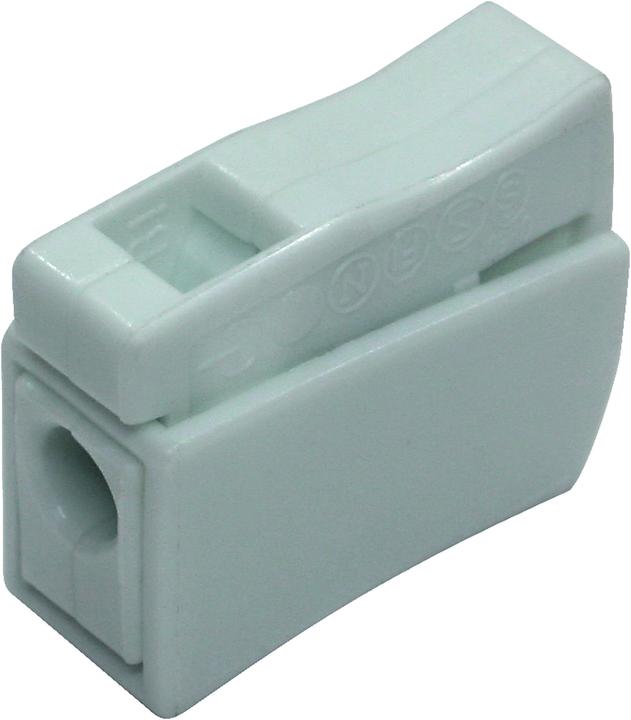Produktbild Wago Leuchtenklemme 0.5- 2.5mm weiss 2p. 10 Stk.