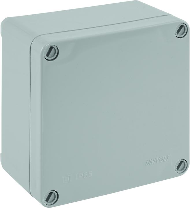 Agro Scatola di giunzione da esterno grigio chiaro 105x105x64mm IP65