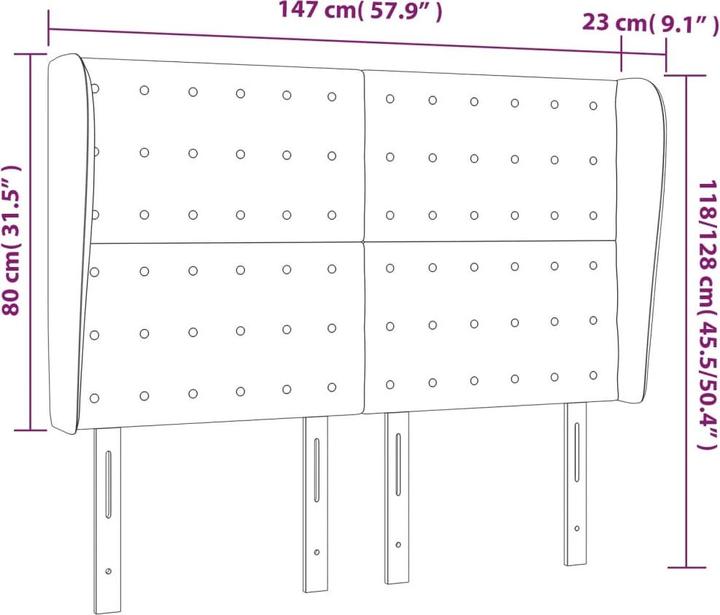 Immagine prodotto VidaXL Zain (147 x 23 x 128 cm)