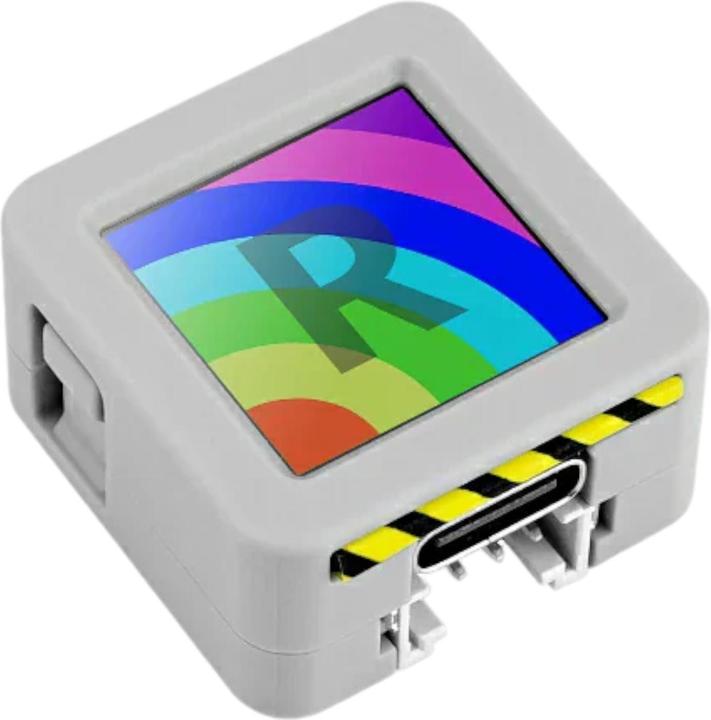 M5Stack AtomS3R dev kit with 0.85-inch colour display and 8MB PSRAM