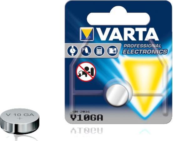 Actual product image Varta V10ga (1 pcs., AG10, 70 mAh)