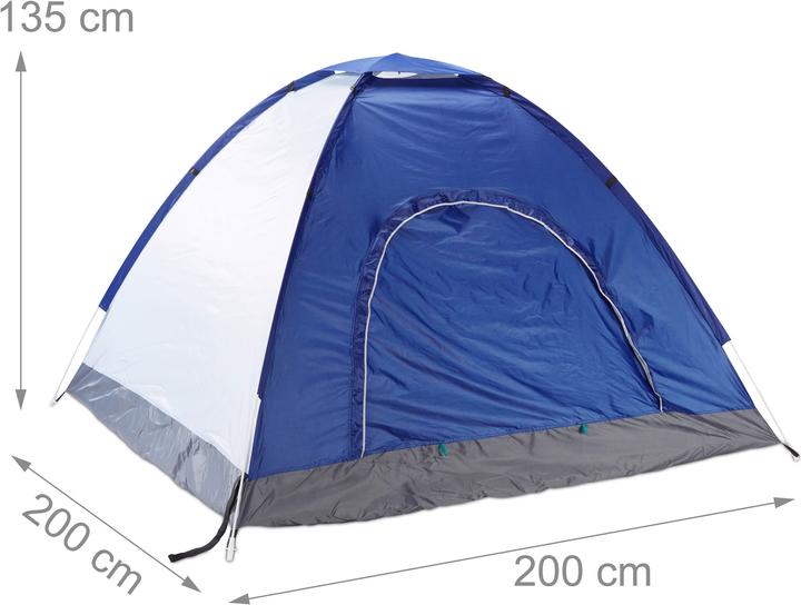 Produktbild Relaxdays Popup (Wurfzelt, 1.38 kg, 3 Personen)