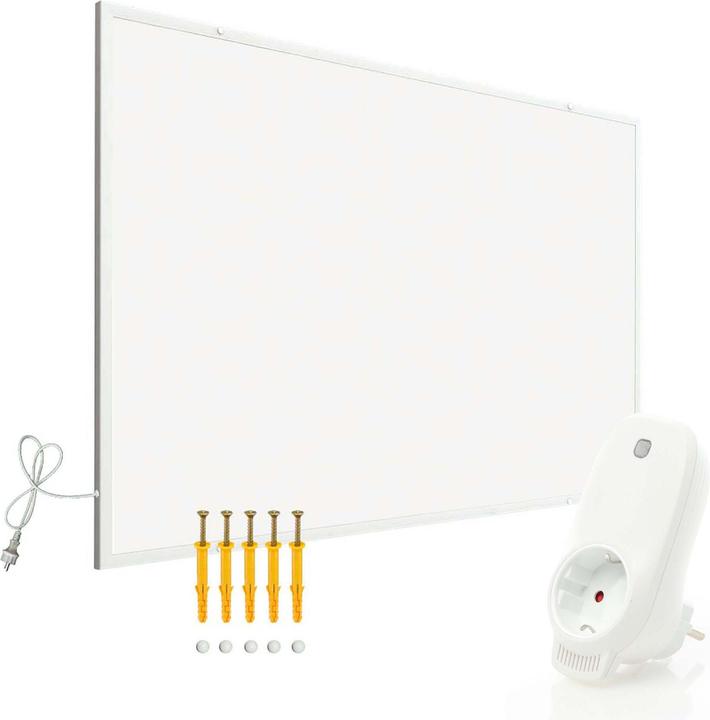 Immagine prodotto Wiltec Set riscaldatore a infrarossi 400W pannello riscaldante riscaldatore elettrico IR e termostato WLAN (400 W)