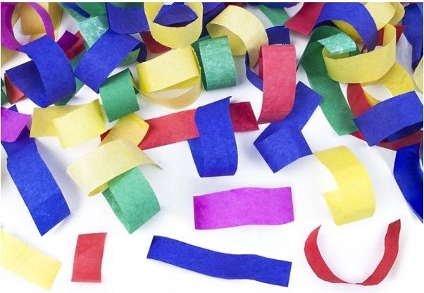Immagine prodotto Partydeco Cannone di coriandoli - 40 cm - Strisce di carta - colorate