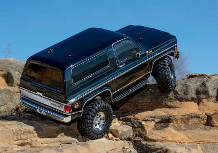 Image du produit Traxxas TRX-4 79 Chevy Blazer noir 1/10 Crawler RTR Brushed, Clipless, sans batterie ni chargeur (RTR Prêt à fonctionner)