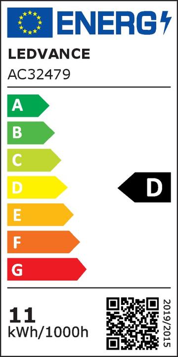 Label énergétique Osram Star Globe (E27, 11 W, 1521 lm, 1 x, D)