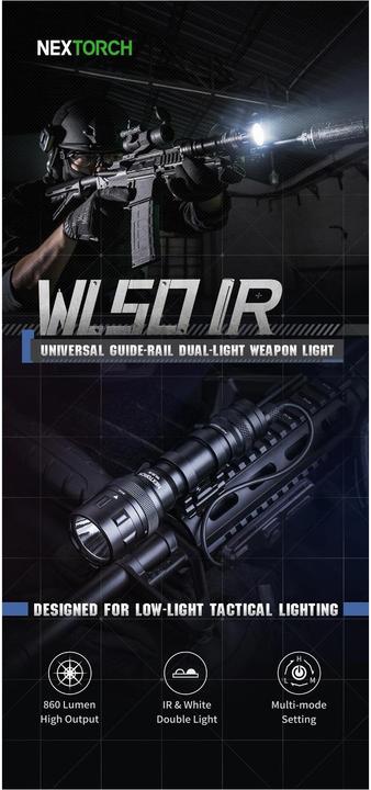 Produktbild Nextorch WL50IR Waffenlampe (16 cm)
