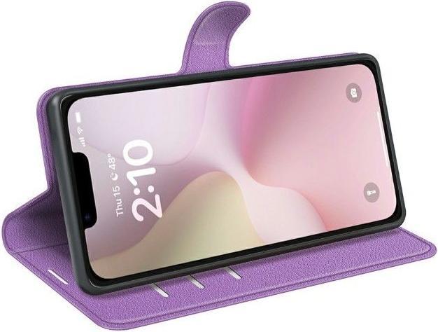 Actual product image MU Classic Litchi Leder Bookcover Series (Apple iPhone 16e)
