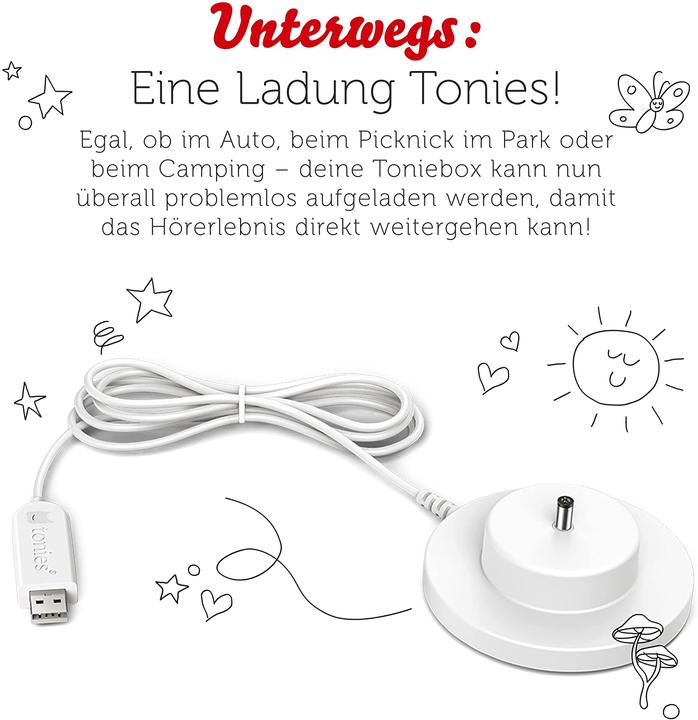 Immagine prodotto Boxine Stazione di ricarica USB Toniebox (Tedesco)