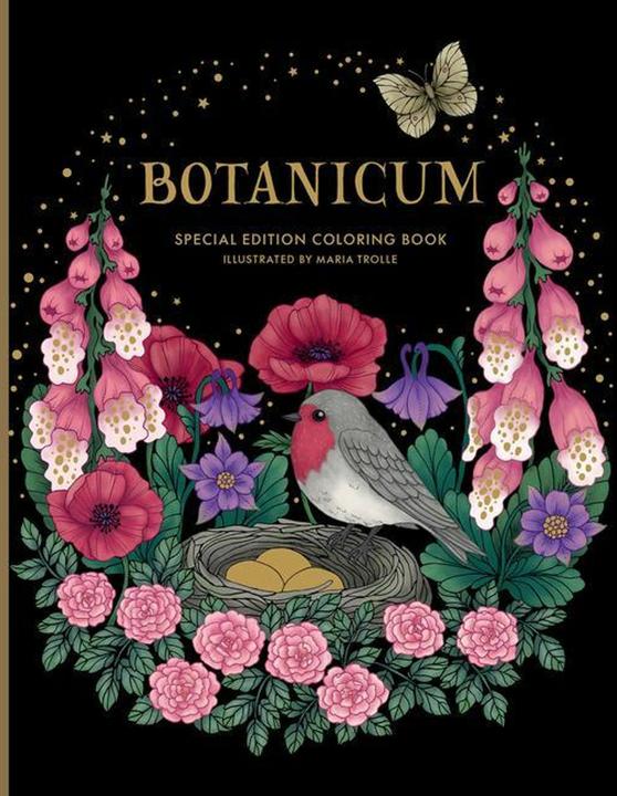 Immagine prodotto Botanicum Colouring Book (Inglese, Maria Trolls, 2020)
