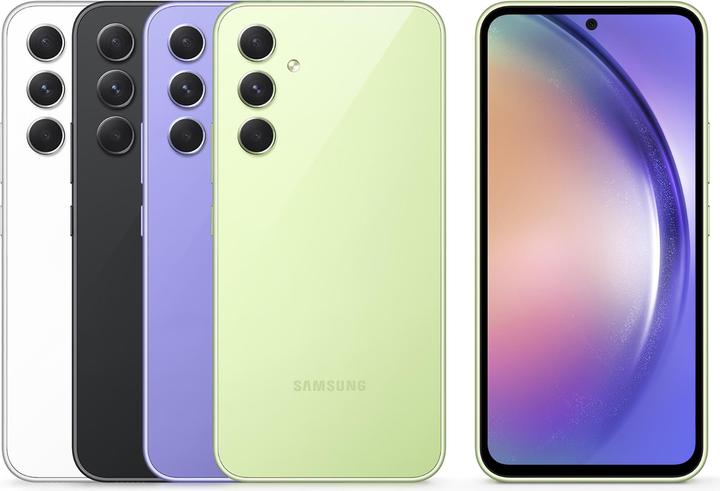 Image du produit Samsung Galaxy A54 5G (256 Go, Awesome White, 6.40", Double SIM, 50 Mpx, 5G)