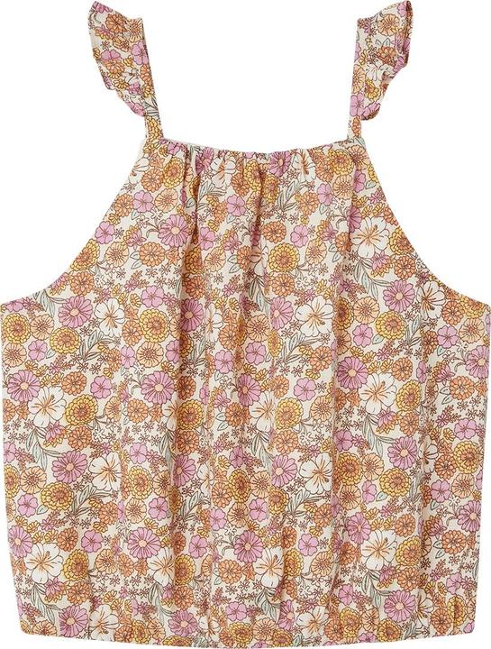 Image du produit Vertbaudet Blouse cropped fille avec bretelles à volants (92)