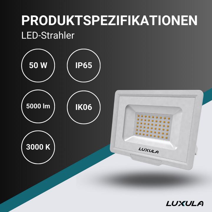 Immagine prodotto Luxula Proiettore LED (5000 lm, IP65)