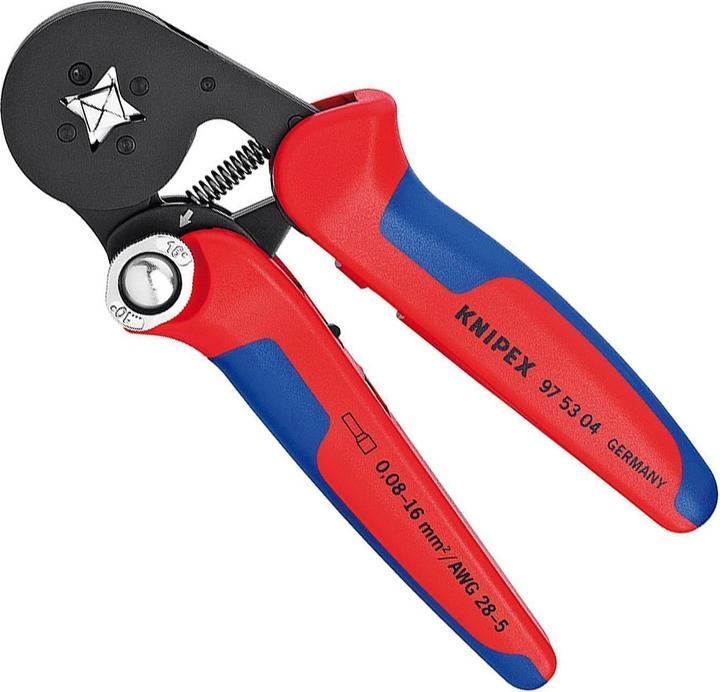 Produktbild Knipex Selbsteinstellende Crimpzange für Aderendhülsen (180 mm)