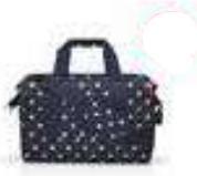 Produktbild reisenthel allrounder M metallic dots blue