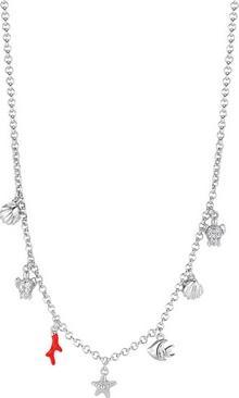 Actual product image Rosato - Silver necklace with pendants Seafood Into the blue RZIB01