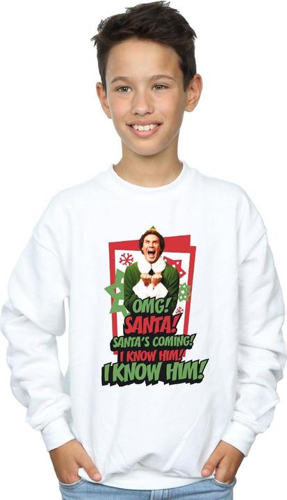 Immagine prodotto Elf OMG Santa Felpa Ragazzi (116)