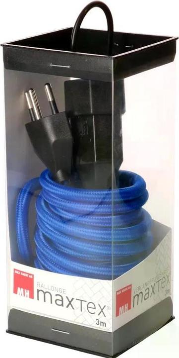 Actual product image Max Hauri Extension cable 3 m T13 - T12, blue (3 m, Type 13)
