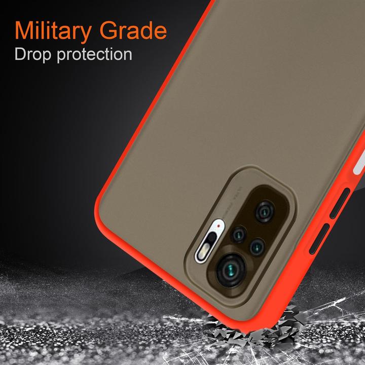 Actual product image Cadorabo Hybrid Matt Cover (Xiaomi Redmi Note 10)