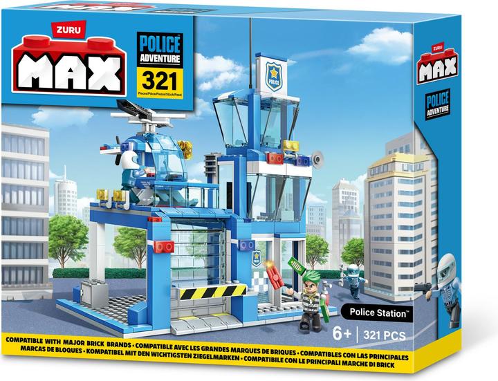 Zuru Max City police station 321-parts