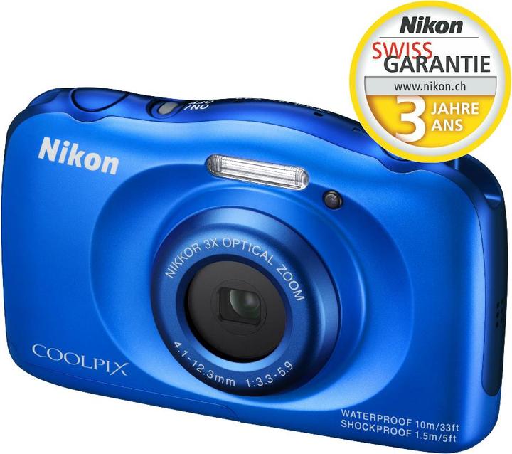 Produktbild Nikon COOLPIX S33, Wasserfest bis 10m (1/3.2")
