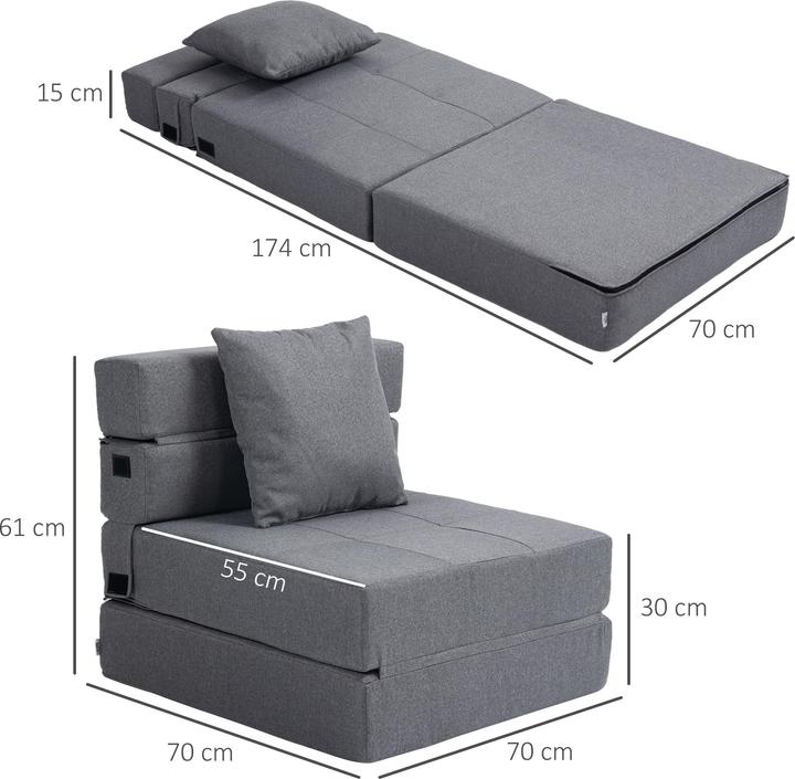 Immagine prodotto Homcom Sedia da letto