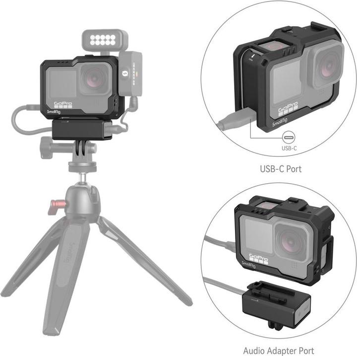 Image du produit SmallRig Kit de cage 3083C (Hero 12, Hero 11, Héros 9, Hero 10)