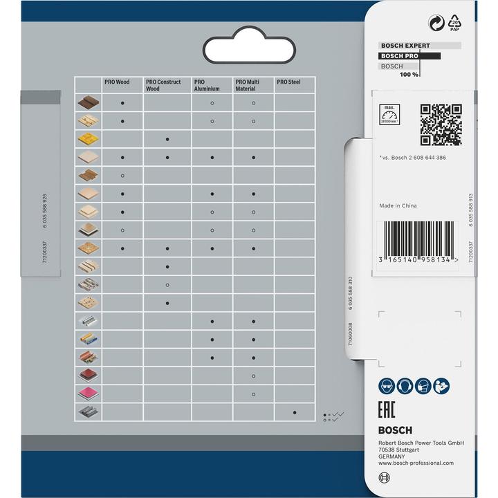 Immagine prodotto Bosch Professional Zubehör Standard per il legno