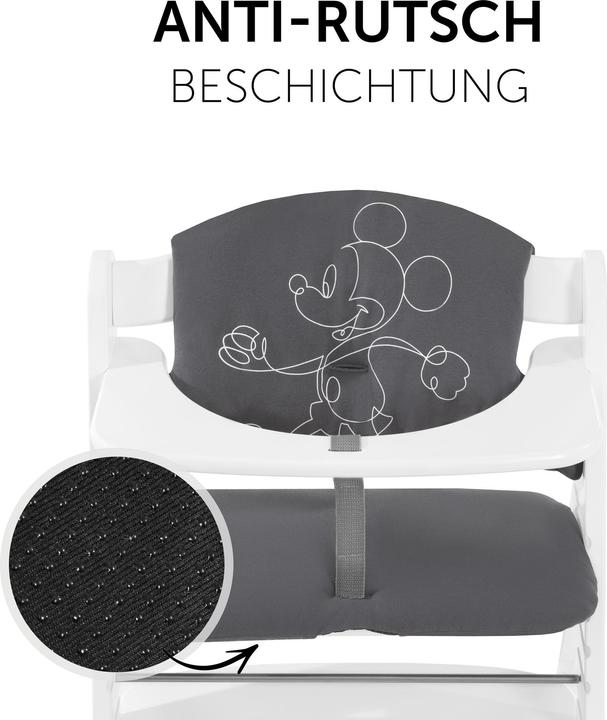 Produktbild Hauck Highchair Pad Select Mickey Mouse Anthracite