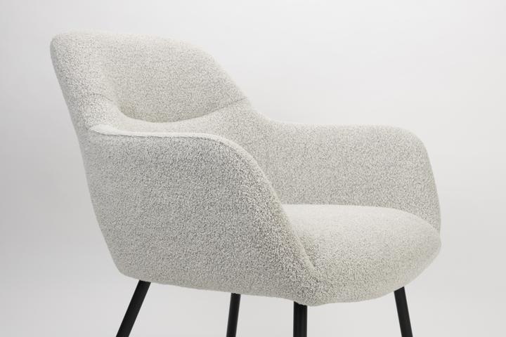 Actual product image Zuiver Dude Lounge Chair Boucle