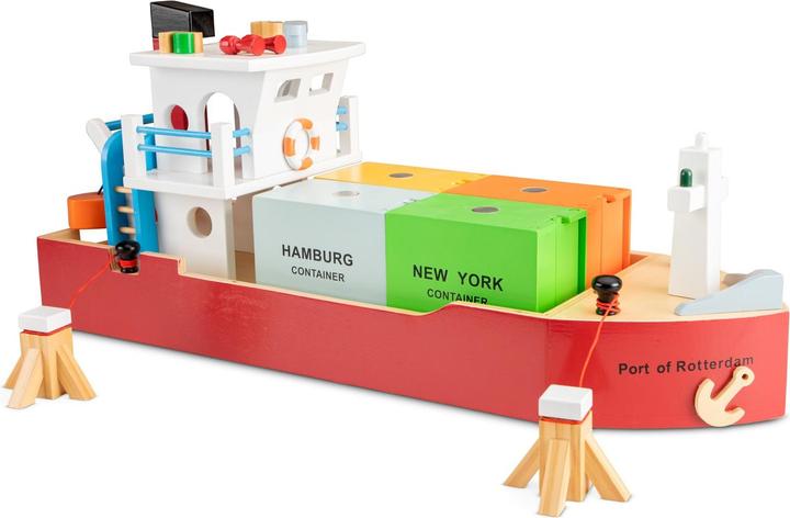 Produktbild New Classic Toys Containerschiff