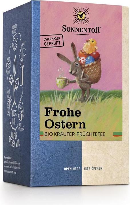 Image du produit Sonnentor Joyeuses Pâques Mélange d'herbes et de fruits en sachet Bio (27 g)