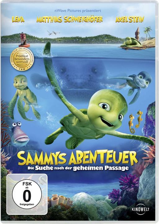 Actual product image Sammy's Adventure The Search For The Secret Passage (DVD, 2009, German)