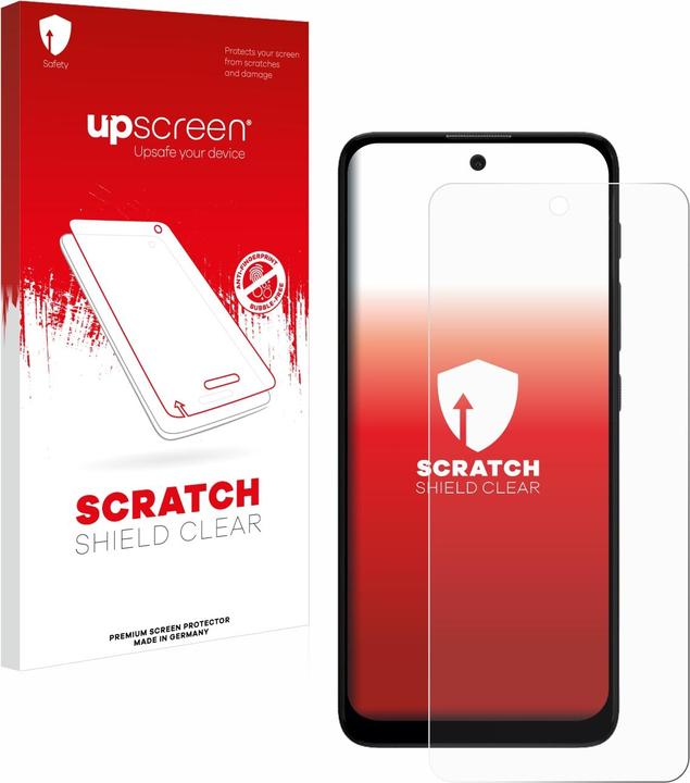 Actual product image upscreen Scratch Shield Protector (1 Piece, Motorola Moto E30)