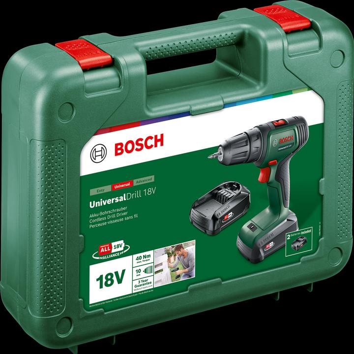 Productafbeelding Bosch Home & Garden UniversalDrill 18V (Oplaadbare batterij)