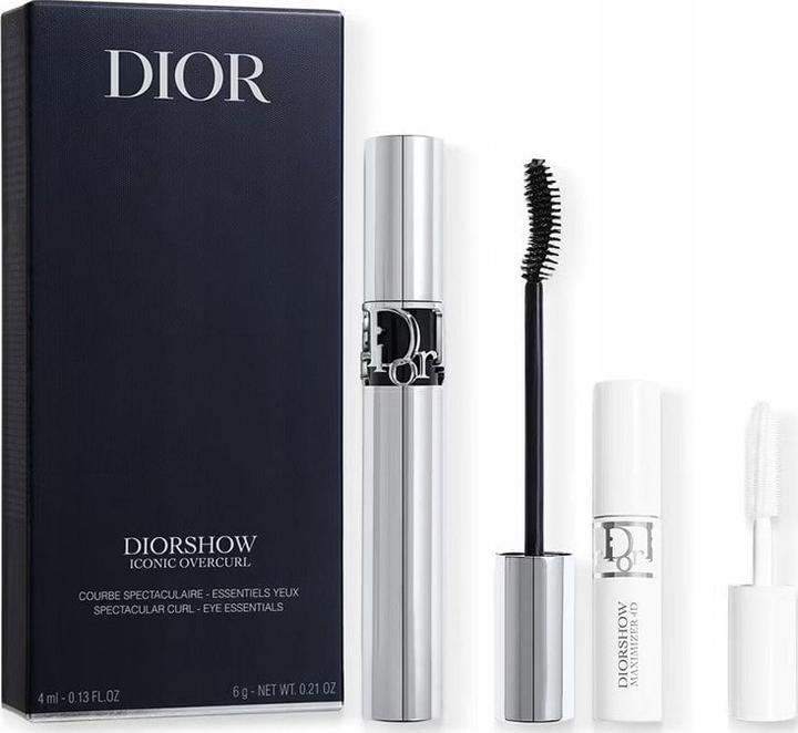 Dior Mascara Diorshow Iconic Overcurl Routine Set Iconic Overcurl, Farbton 090 Schwarz + Maximizer 4 (090 Schwarz)